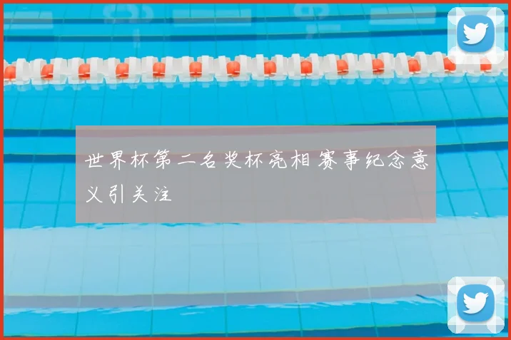 世界杯第二名奖杯亮相 赛事纪念意义引关注
